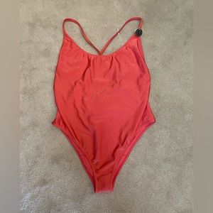 Forever 21 crisscross back one piece swimsuit
